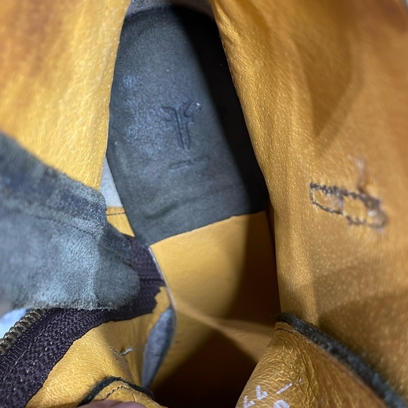 Frye Sabrina Double Buckle Bootie. - Picture 8 of 10